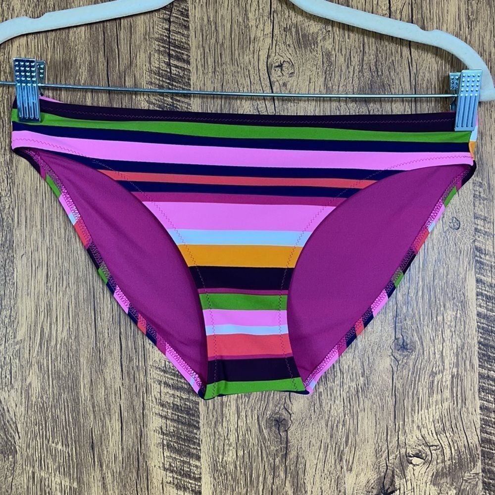 Aerie Striped Bikini Bottom, NWOT